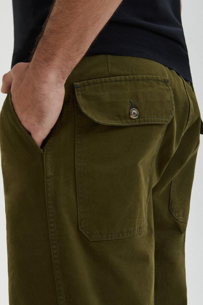 Baracuta Gabardine Work Trousers Beech