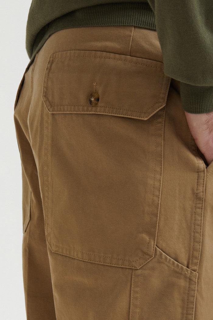 Baracuta Gabardine Work Trousers Tan