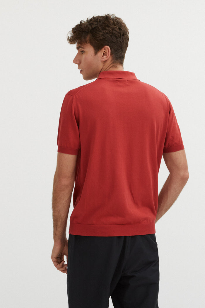 Baracuta Horatio Polo Dusty Red