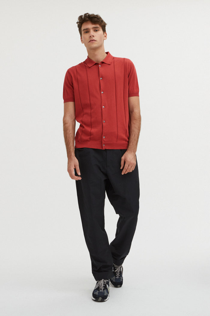 Baracuta Horatio Polo Dusty Red