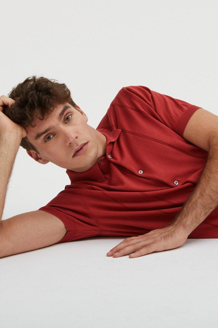 baracuta Horatio Polo Dusty red