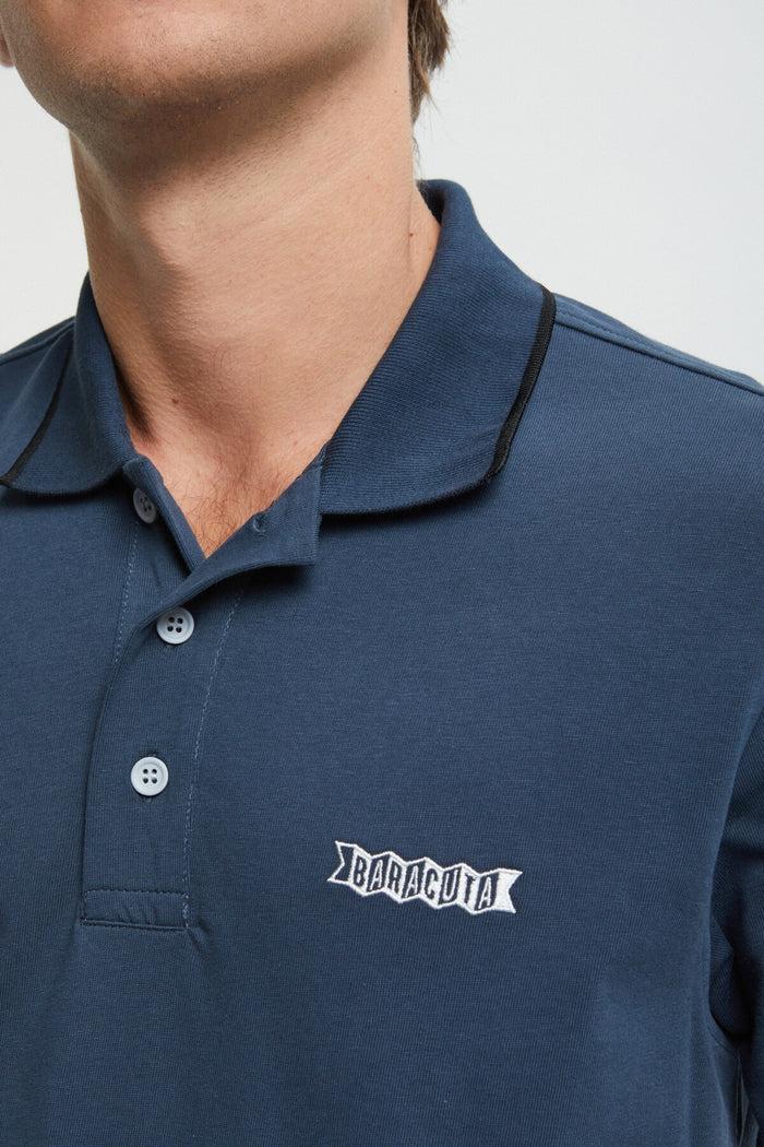 Baracuta Logoed Polo Sea Storm