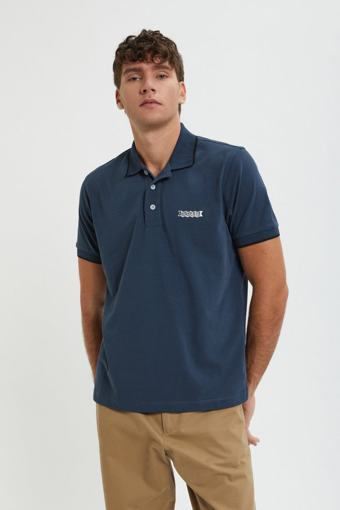baracuta Logoed Polo Sea storm