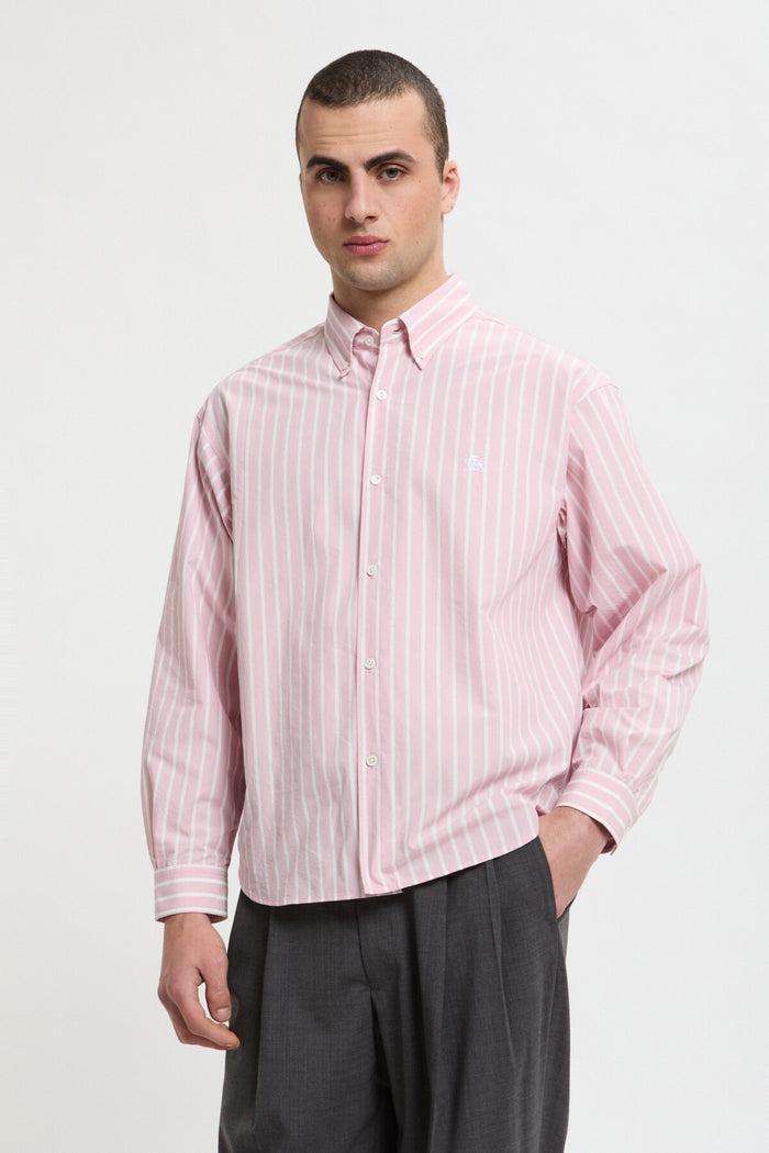 Baracuta Mini BD Shirt Pink Stripe