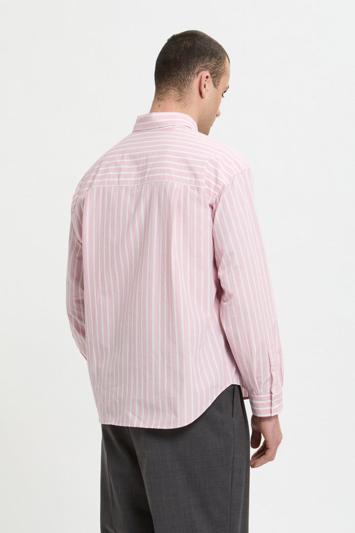 Baracuta Mini BD Shirt Pink Stripe