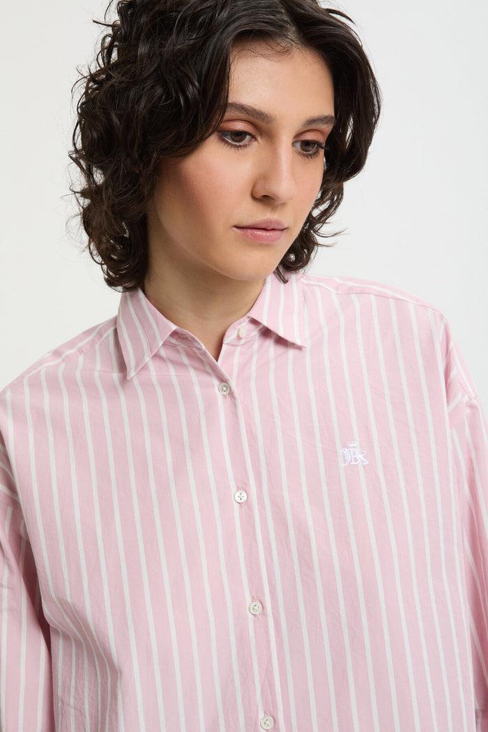 baracuta Mini BD Shirt Woman Pink stripe