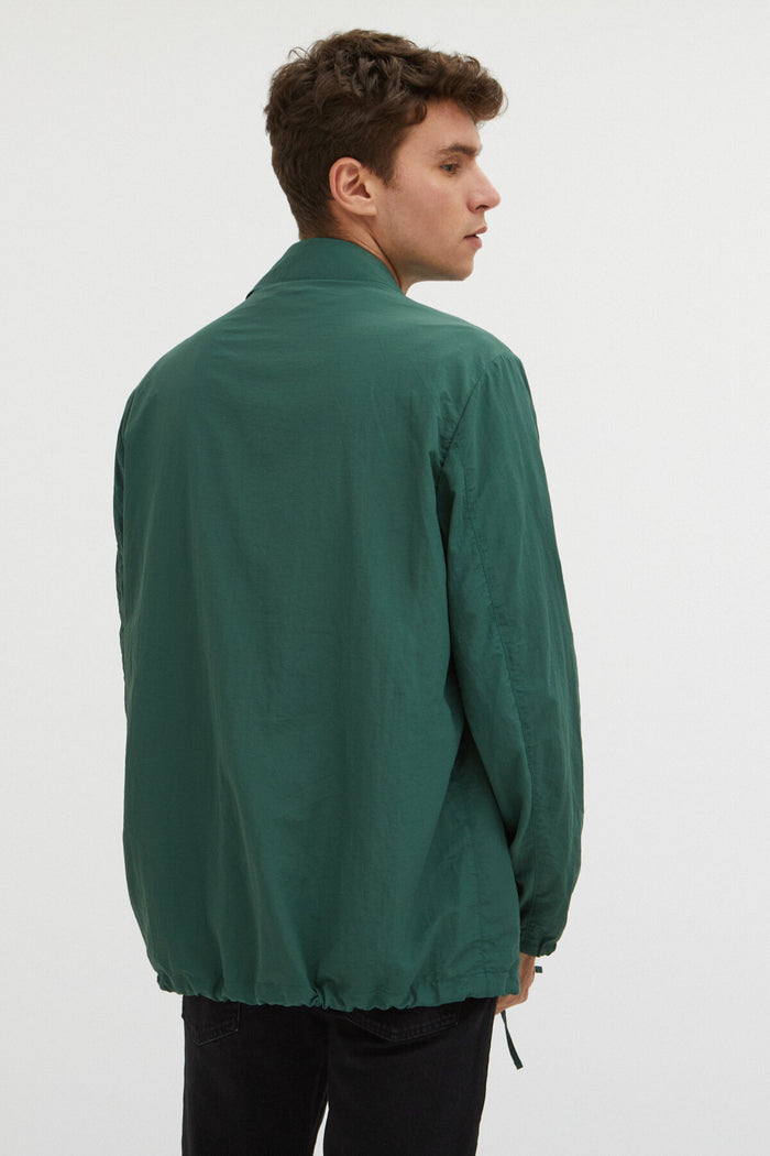 Baracuta Nylon Coach Jacket Racing Green