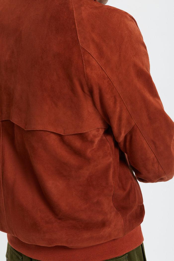 Baracuta Premium G9 Harrington Suede Rust