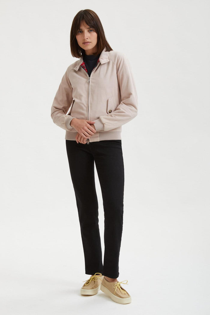 Baracuta Premium G9 Suede Woman Powder Rose