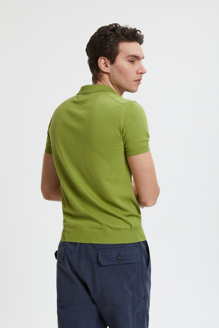 Baracuta Short Sleeved Polo Apple