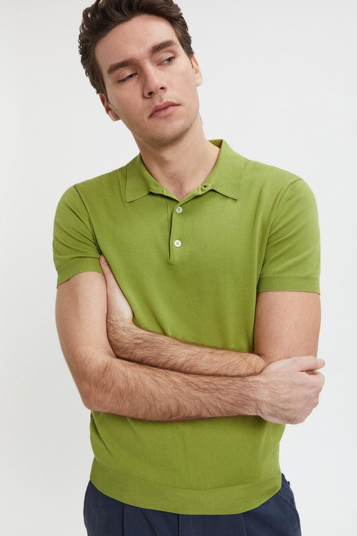 Baracuta Short Sleeved Polo Apple