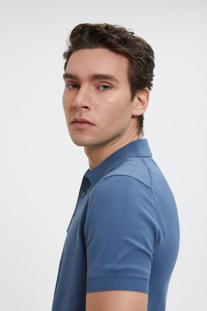 Baracuta Short Sleeved Polo Avio