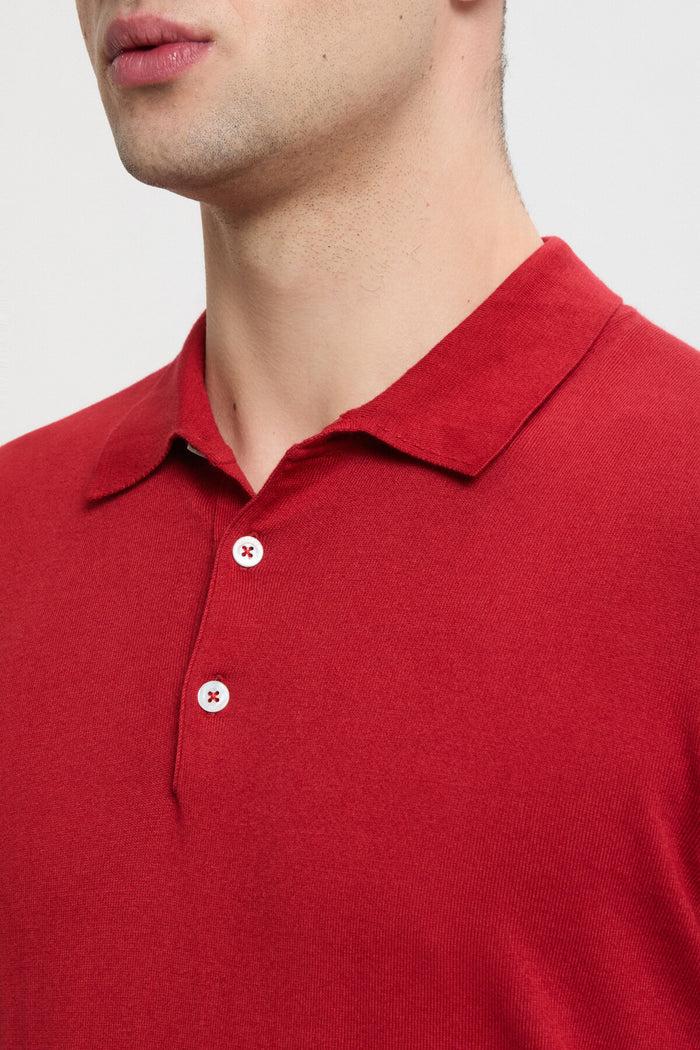 Baracuta Short Sleeved Polo Horseguard Red