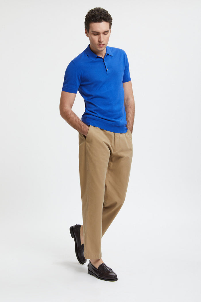 Baracuta Short Sleeved Polo Lapis