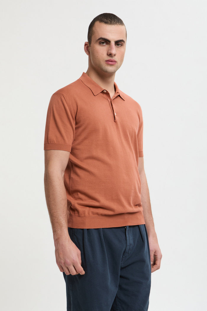 Baracuta Short Sleeved Polo Onion