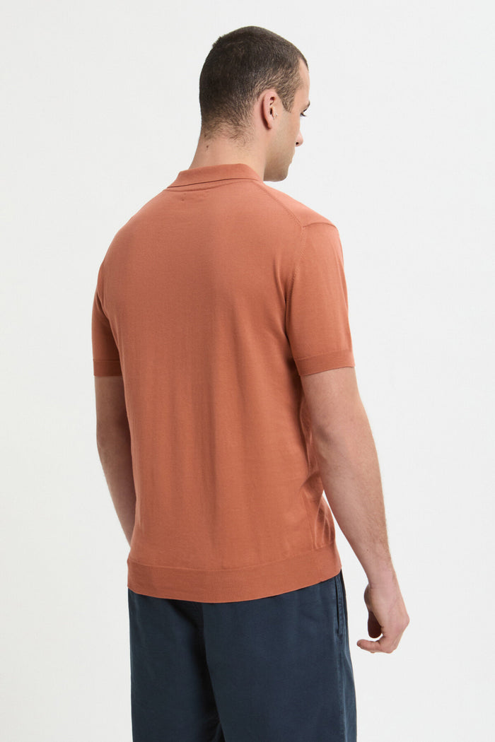 Baracuta Short Sleeved Polo Onion