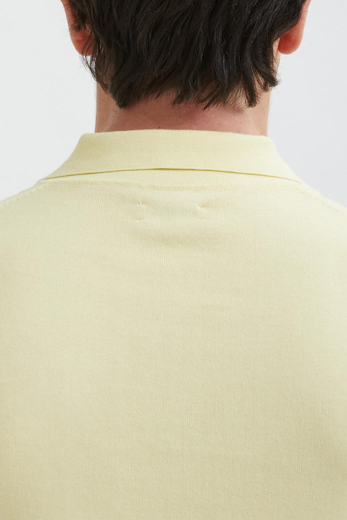 Baracuta Short Sleeved Polo Straw