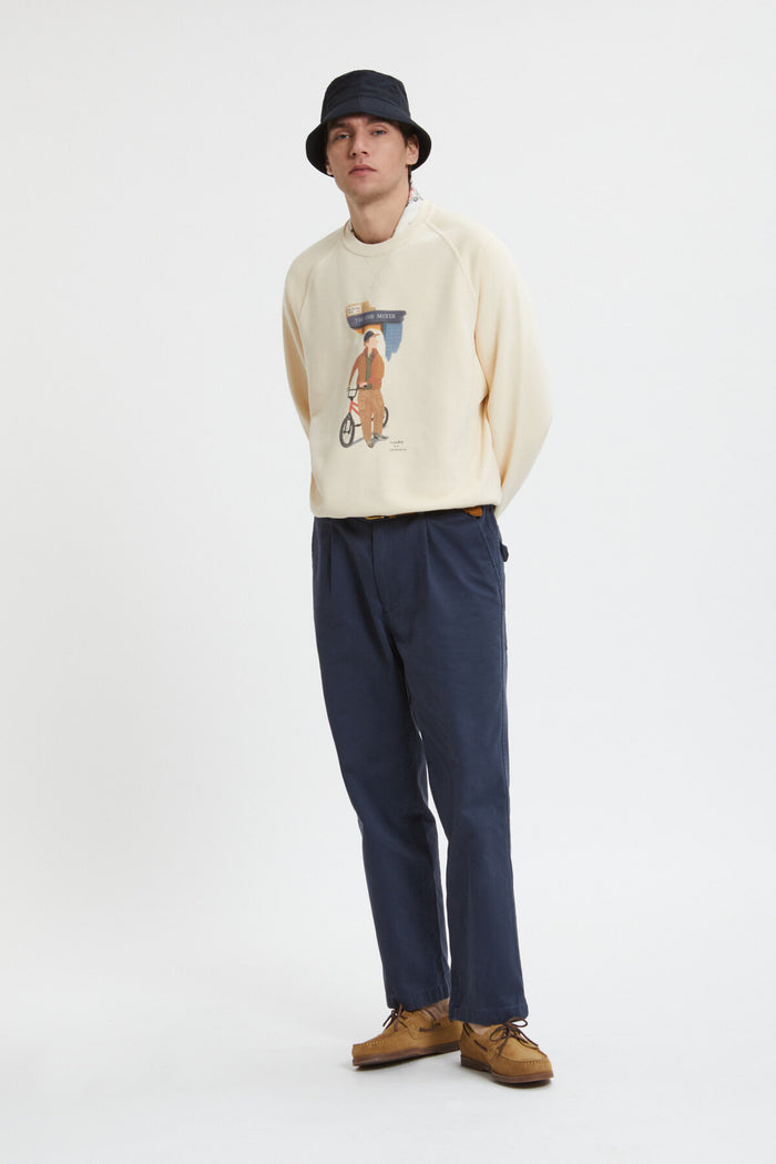Baracuta Slowboy Arlington Crew Neck Butter