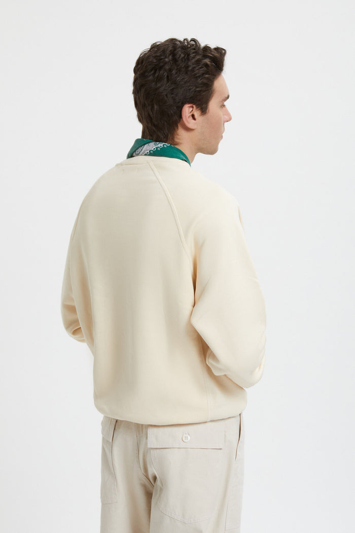 Baracuta Slowboy Colourman Crew Neck Butter