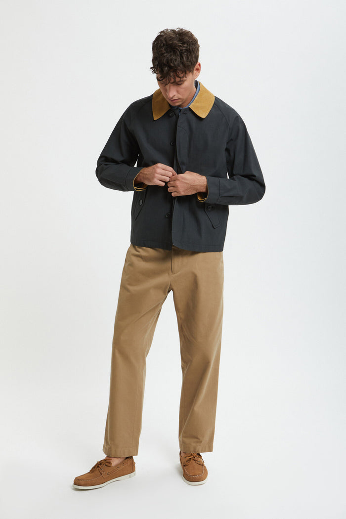 Baracuta Tent Cloth Carcoat Black