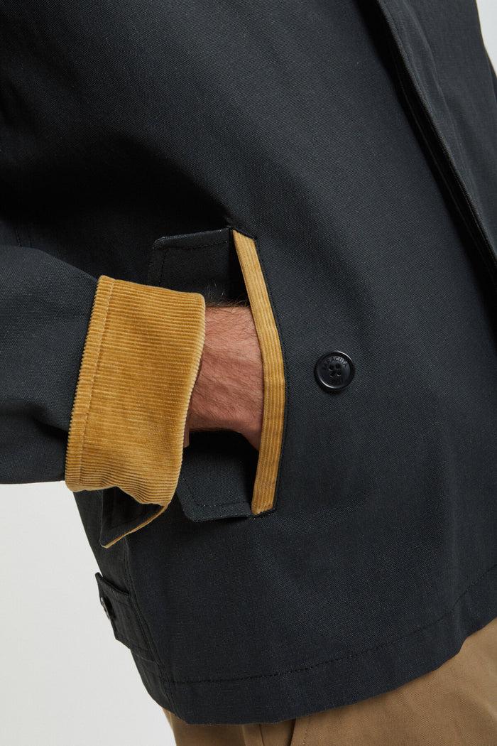 Baracuta Tent Cloth Carcoat Black