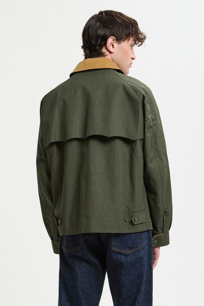 Baracuta Tent Cloth Carcoat Green