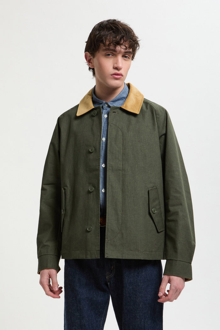 baracuta Tent Cloth Carcoat Green