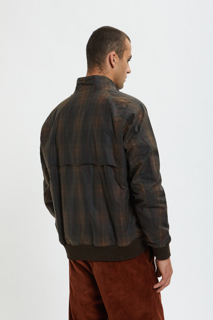 Baracuta Wax Pattern G9 Brown Check