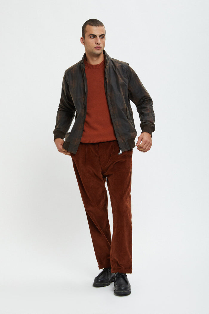 Baracuta Wax Pattern G9 Brown Check