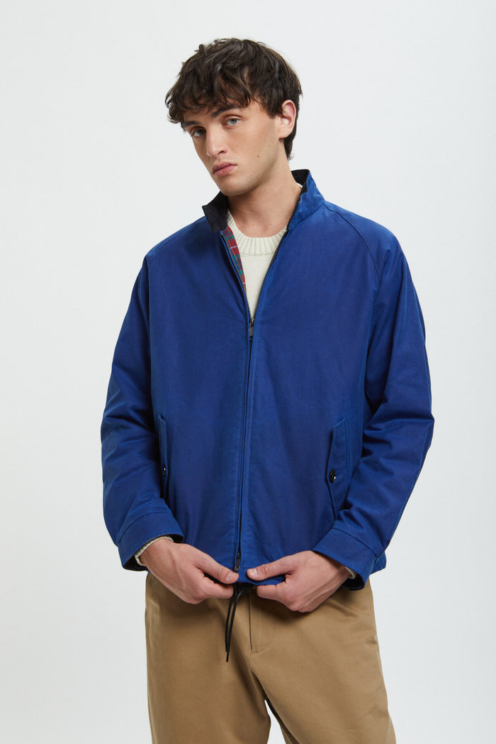 Baracuta Waxed G4 Deep Cobalt