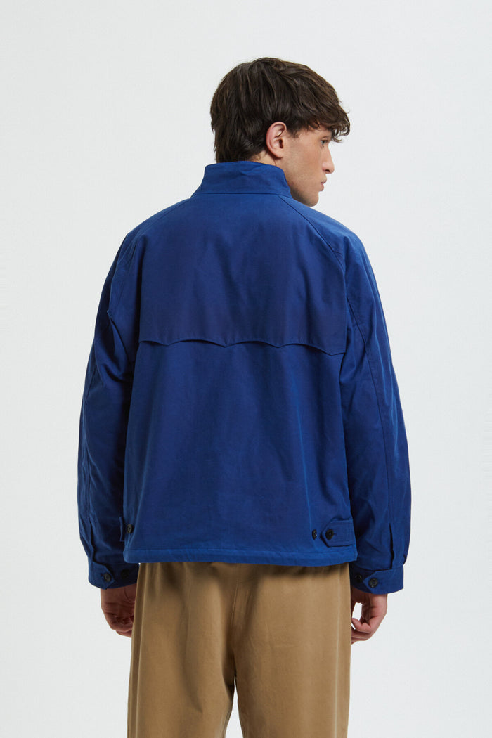 Baracuta Waxed G4 Deep Cobalt