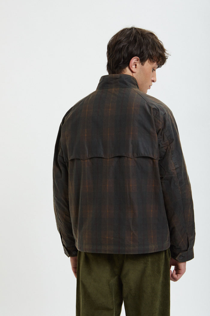 Baracuta Waxed Pattern G4 Brown Check