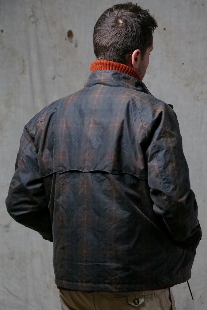 baracuta Waxed Pattern G4 Brown check