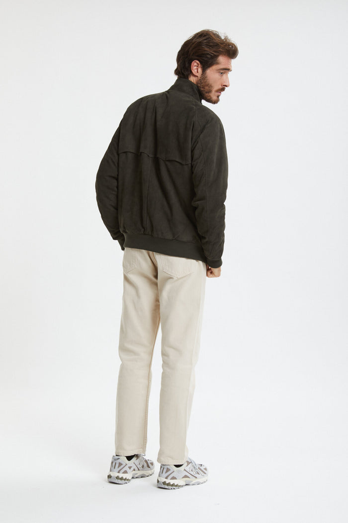 Baracuta Winter G9 Suede Green