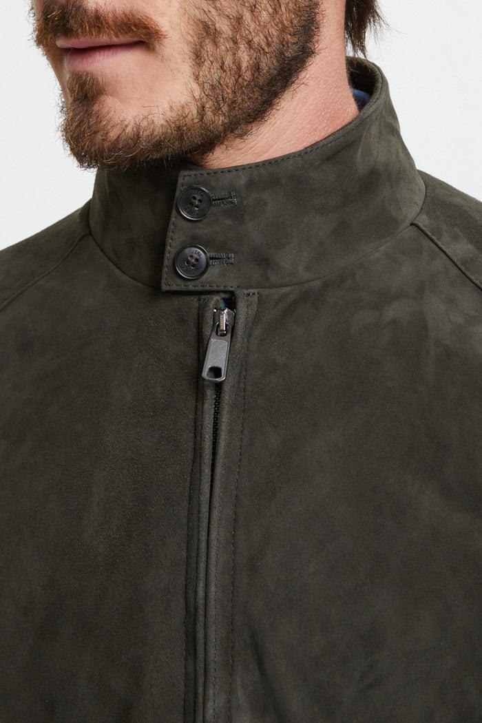 Baracuta Winter G9 Suede Green