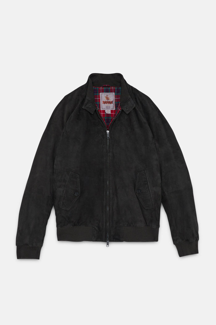 Baracuta Winter G9 Suede Green