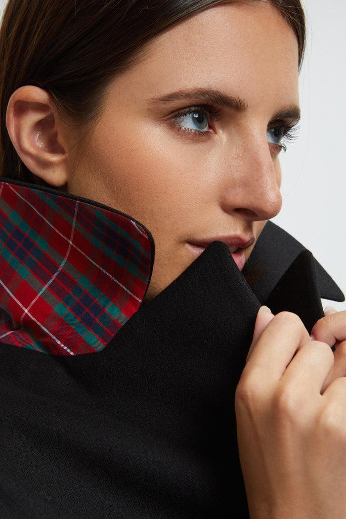 Baracuta Women's Solid Wool Cabane Jacket Black