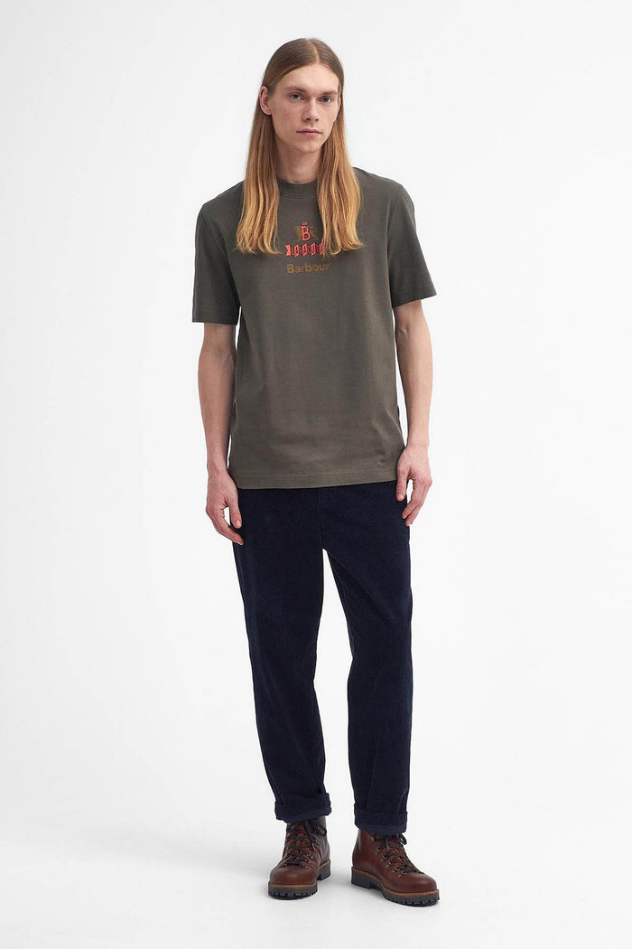 baracuta Barbour x Baracuta Archive T-Shirt Uniform green