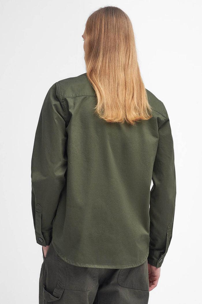 Baracuta Barbour X Baracuta Chorlton Twill Shirt Uniform Green