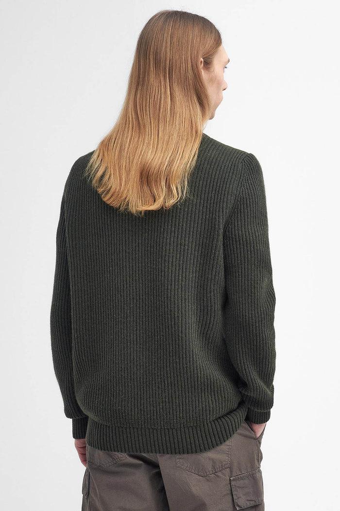 Baracuta Barbour X Baracuta Miller Half-Zip Jumper Olive