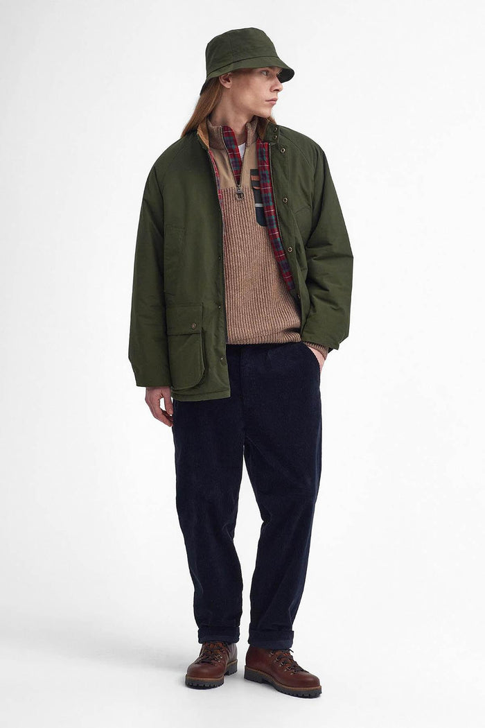baracuta Barbour x Baracuta Oversized Casual Bedale Beech