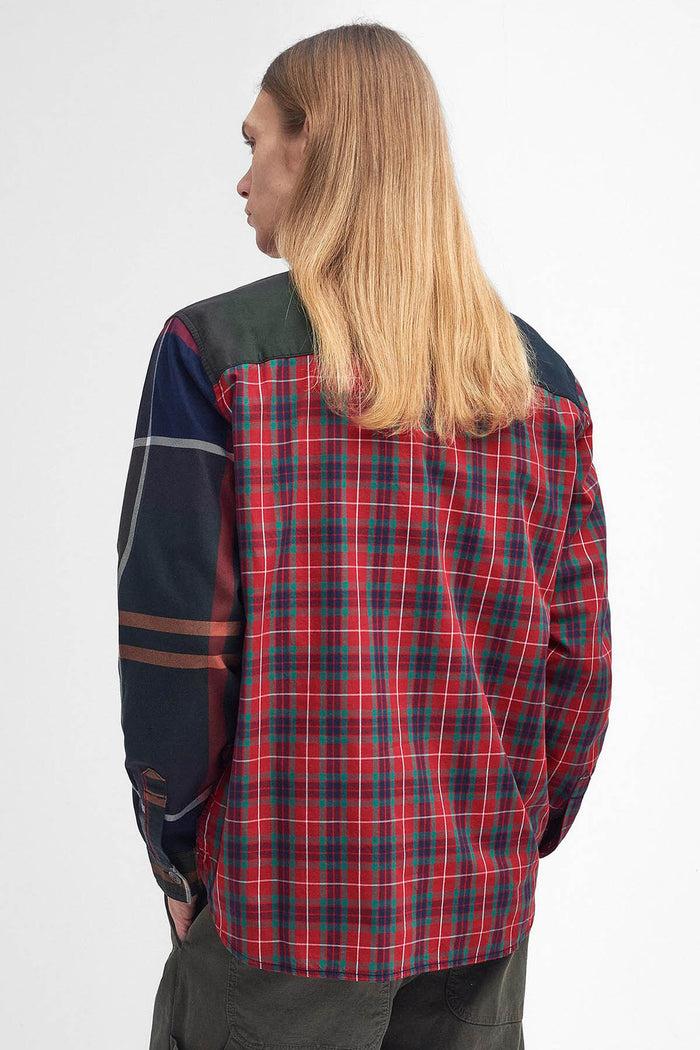 Baracuta Barbour X Baracuta Patchwork Shirt Tartan Mix
