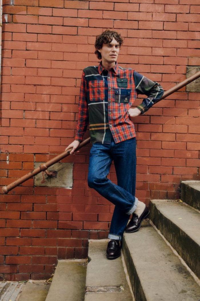 baracuta Barbour x Baracuta Patchwork Shirt Tartan mix