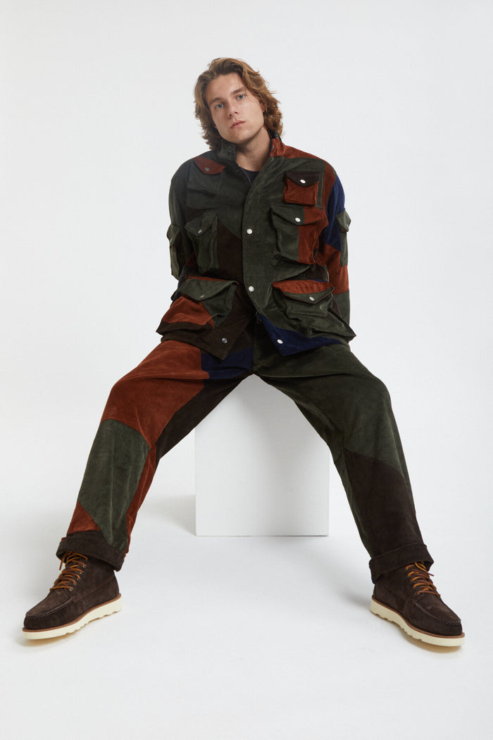 baracuta Four Climes Corduroy Bermuda Trousers Multicolor