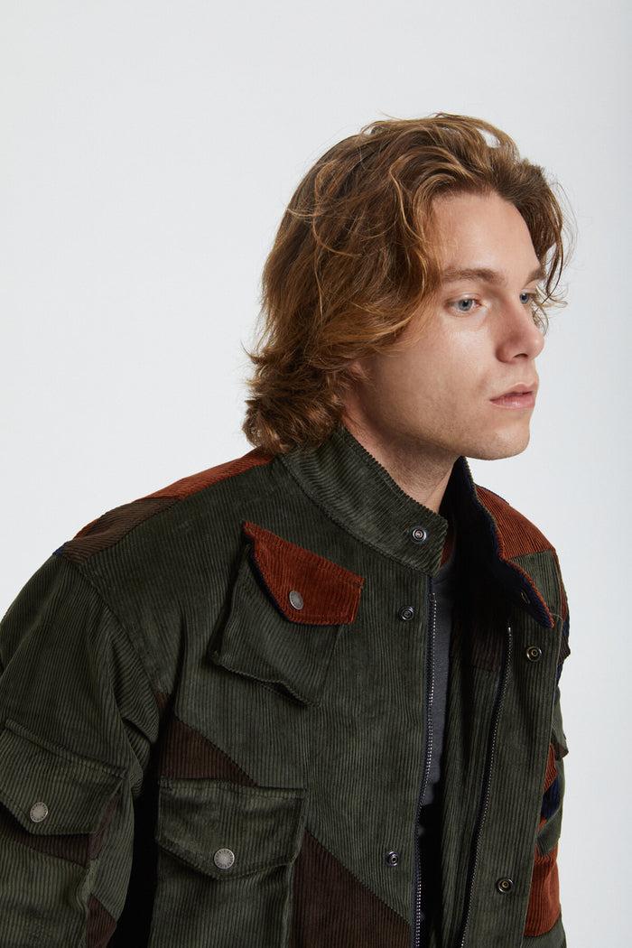 Baracuta Four Climes Corduroy Field Jacket Multicolor