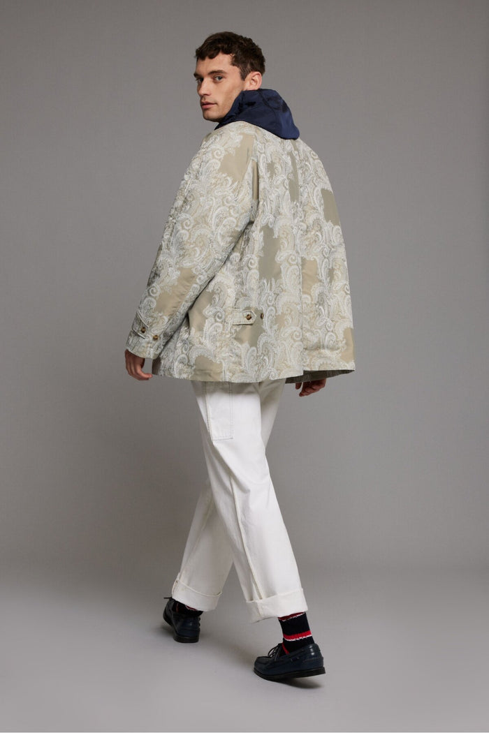 baracuta Four Climes Paisley Derby Bal Jacket Paisley khaki