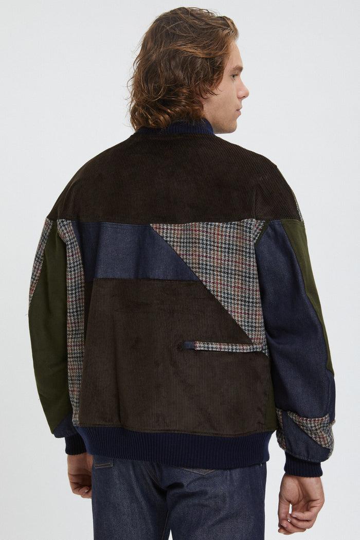 Baracuta Four Climes Patchwork Derby Jacket Multicolor