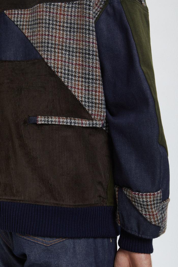 Baracuta Four Climes Patchwork Derby Jacket Multicolor