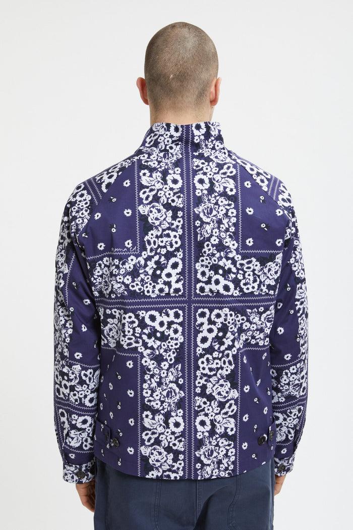 Baracuta G4 Bandana X NÒMARYTHM TEXTILE Indigo Blue
