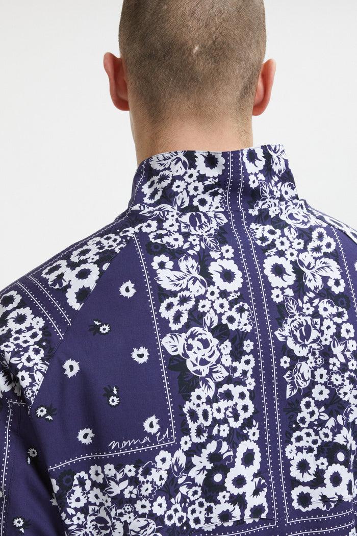 baracuta G4 Bandana X NÒMARYTHM TEXTILE Indigo blue